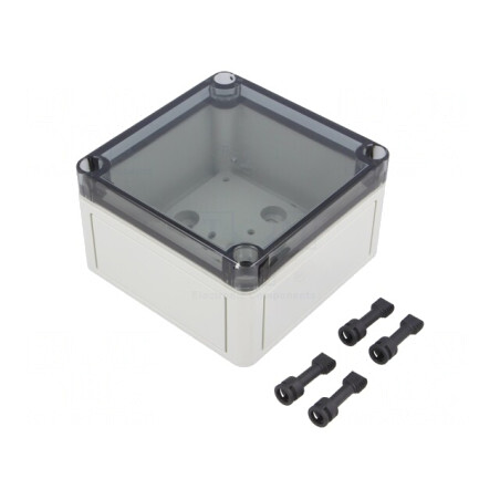 Carcasă Universală Polistiren 110x110x66mm | Electronic-mag.ro | Componente Electronice