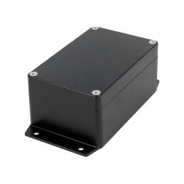 Carcasă Universală 80x125x57mm cu Lame de Fixare IP67 | Electronic-mag.ro | Componente Electronice