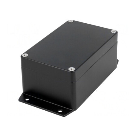 Carcasă Universală 80x125x57mm cu Lame de Fixare IP67 | Electronic-mag.ro | Componente Electronice