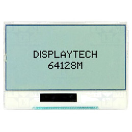 Afişaj: LCD | grafic | 128x64 | FSTN Positive | 77,4x52,4x10,5mm | LED | 64128M FC BW-3