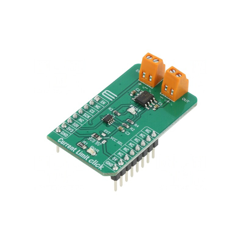 Placă Prototip Ampermetru SPI CURRENT LIMIT CLICK | Electronic-mag.ro | Componente Electronice
