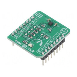 Placă Prototip Accelerometru I2C/SPI ACCEL 15 CLICK BMA490L | Electronic-mag.ro | Componente Electronice