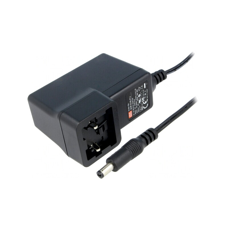 Alimentator Pulsatoriu 12VDC 1,5A 18W GEM18I12-P1J | Electronic-mag.ro | Componente Electronice