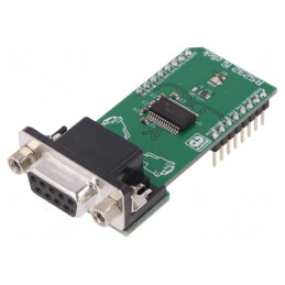 Placă Prototip RS232 2 Click Adaptor GPIO UART MAX3237E | Electronic-mag.ro | Componente Electronice