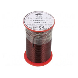 Sârmă Emailată Dublă 1,5mm 0,5kg Cu | Electronic-mag.ro | Componente Electronice