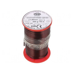 Sârmă Emailată Dublă 1,9mm 0,5kg Cu | Electronic-mag.ro | Componente Electronice