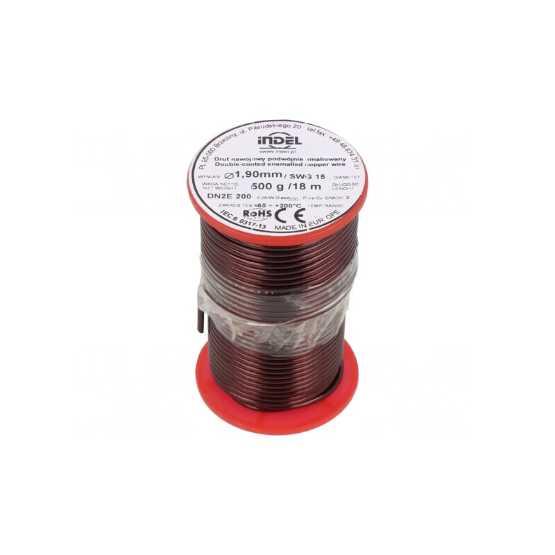 Sârmă Emailată Dublă 1,9mm 0,5kg Cu | Electronic-mag.ro | Componente Electronice Sârmă Emailată Dublă 1,9mm 0,5kg Cu | Electronic-mag.ro | Componente Electronice