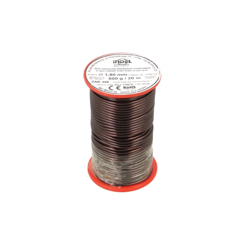 Sârmă Emailată 1.8mm 0.5kg Cupru | Electronic-mag.ro | Componente Electronice Sârmă Emailată 1.8mm 0.5kg Cupru | Electronic-mag.ro | Componente Electronice