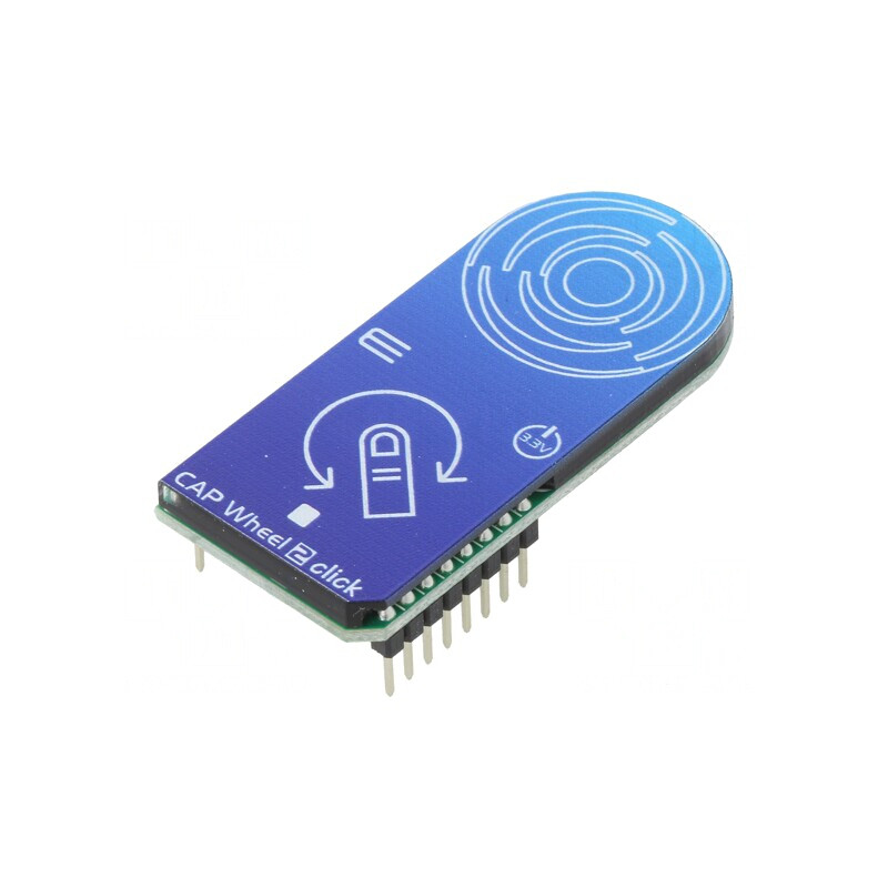 Placă Prototip Tastatură Capacitivă I2C CAP WHEEL 2 CLICK | Electronic-mag.ro | Componente Electronice