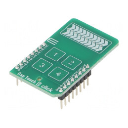 Click Board Tastatură Capacitivă I2C CAP TOUCH 5 | Electronic-mag.ro | Componente Electronice