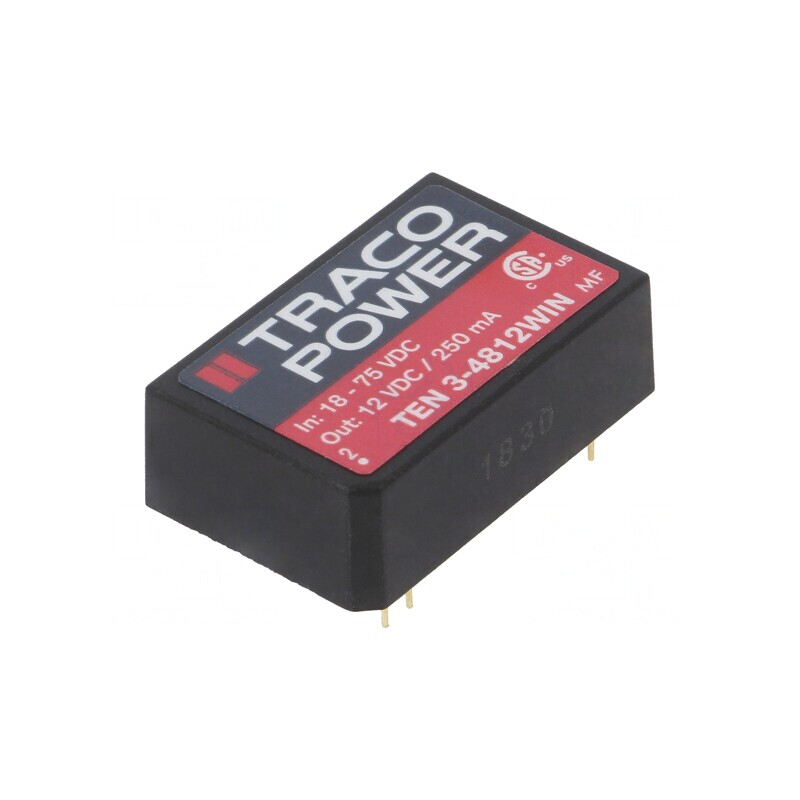 Convertor DC/DC 3W 18-75V la 12V 250mA DIP24 | Electronic-mag.ro | Componente Electronice Convertor DC/DC 3W 18-75V la 12V 250mA DIP24 | Electronic-mag.ro | Componente Electronice
