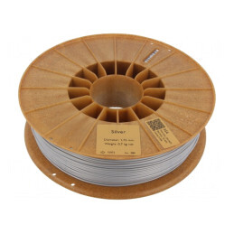 Filament ASA 1.75mm Argintiu 700g | Electronic-mag.ro | Componente Electronice