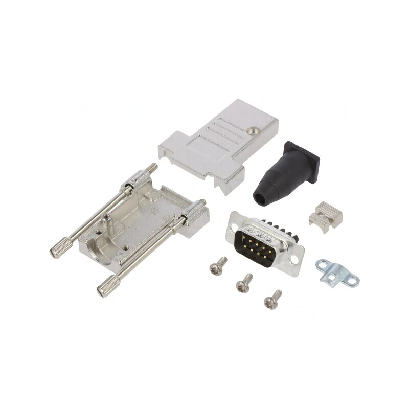 Conector D-Sub 9 PIN Tată Drept Terminal cu Șurub Pe Cablu Aurit | Electronic-mag.ro | Componente Electronice Conector D-Sub 9 PIN Tată Drept Terminal cu Șurub Pe Cablu Aurit | Electronic-mag.ro | Componente Electronice
