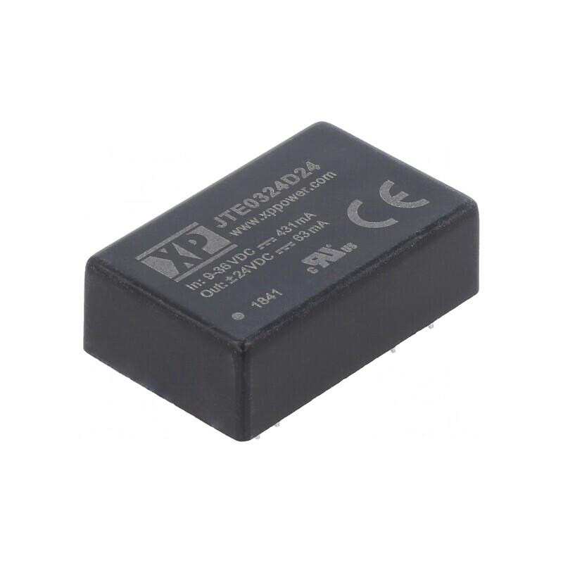 Convertor DC/DC 3W 9-36V la 24V/-24V DIP24 | Electronic-mag.ro | Componente Electronice