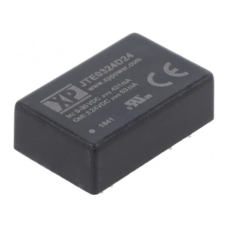 Convertor DC/DC 3W 9-36V la 24V/-24V DIP24 | Electronic-mag.ro | Componente Electronice