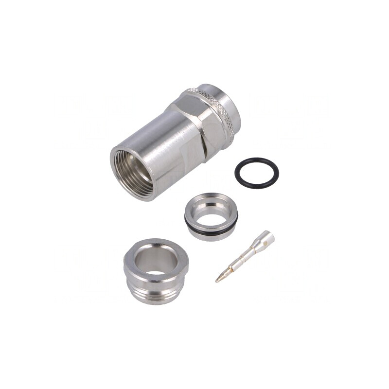 Mufă N Tată 50Ω pentru Cablu PTFE | Electronic-mag.ro | Componente Electronice