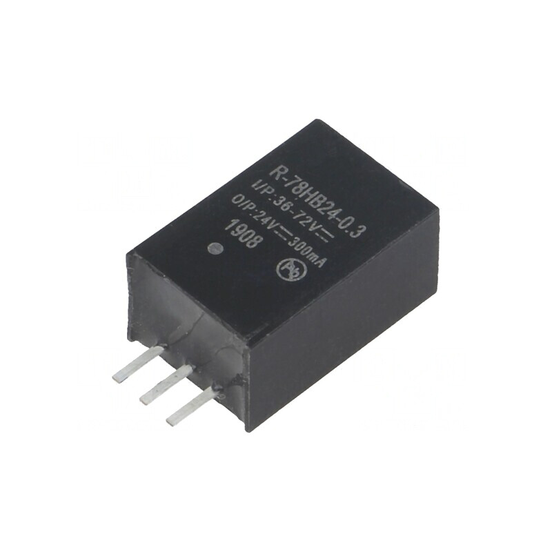 Convertor DC/DC 12W 36-72V la 24V 0.3A SIP3 | Electronic-mag.ro | Componente Electronice Convertor DC/DC 12W 36-72V la 24V 0.3A SIP3 | Electronic-mag.ro | Componente Electronice