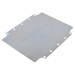 Placă de montare oțel zincat MP-RJ-19 | Electronic-mag.ro | Componente Electronice