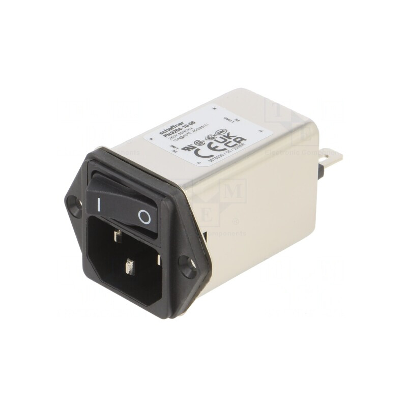 Conector de Alimentare AC Soclu Tată 250VAC 25-85°C | Electronic-mag.ro | Componente Electronice