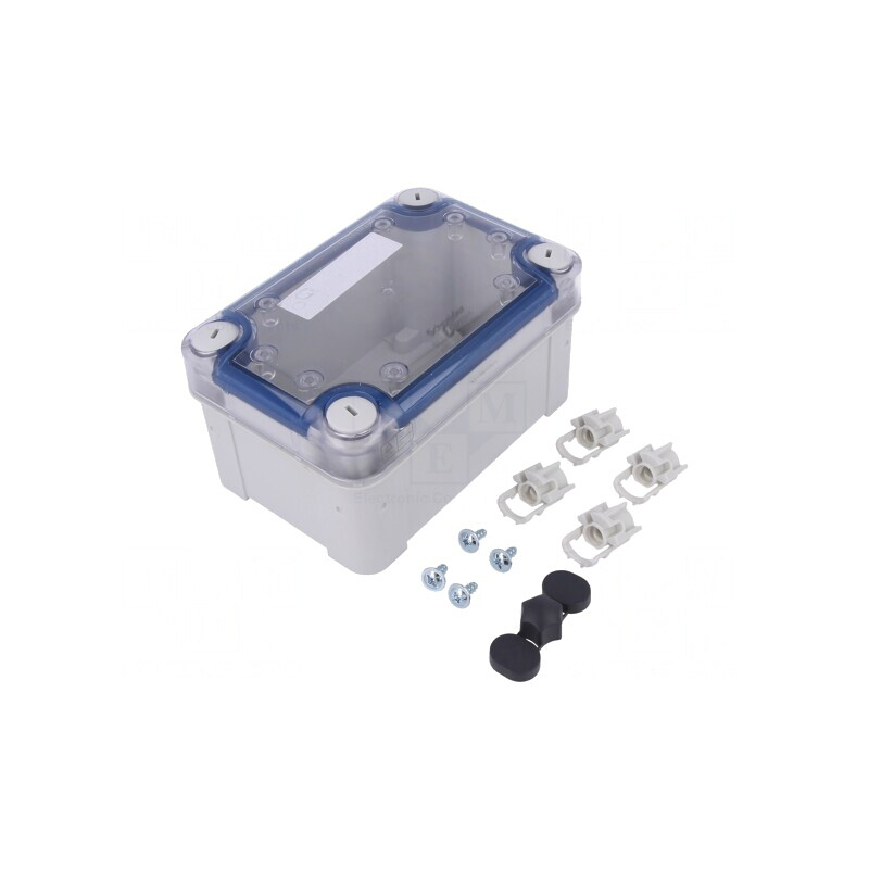 Carcasă universală policarbonat gri 93x138x72 mm | Electronic-mag.ro | Componente Electronice