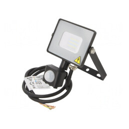 Lampă: proiector LED | 220/240VAC | 10W | alb rece | 100° | 6400K | IP65 | SKU 438