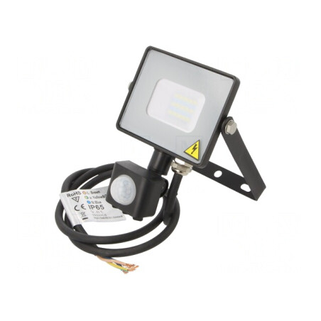 Proiector LED 10W Alb Rece IP65 6400K | Electronic-mag.ro | Componente Electronice