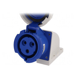 Conector Alimentare AC 32A 230V IP67 Mamă | Electronic-mag.ro | Componente Electronice