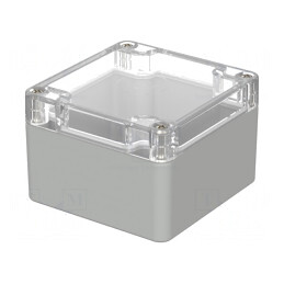 Carcasă universală policarbonat 80x82x55mm EUROMAS | Electronic-mag.ro | Componente Electronice