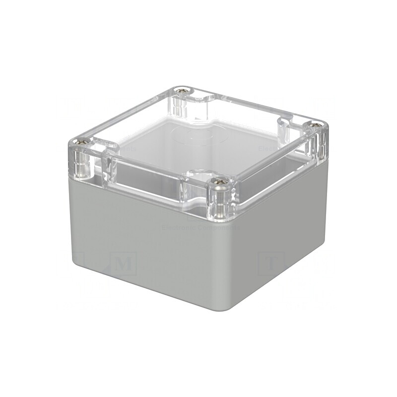 Carcasă universală policarbonat 80x82x55mm EUROMAS | Electronic-mag.ro | Componente Electronice