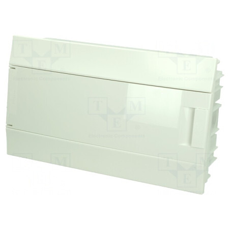 Carcasă Gri pentru Aparatură Modulară IP41 Montare în Perete | Electronic-mag.ro | Componente Electronice