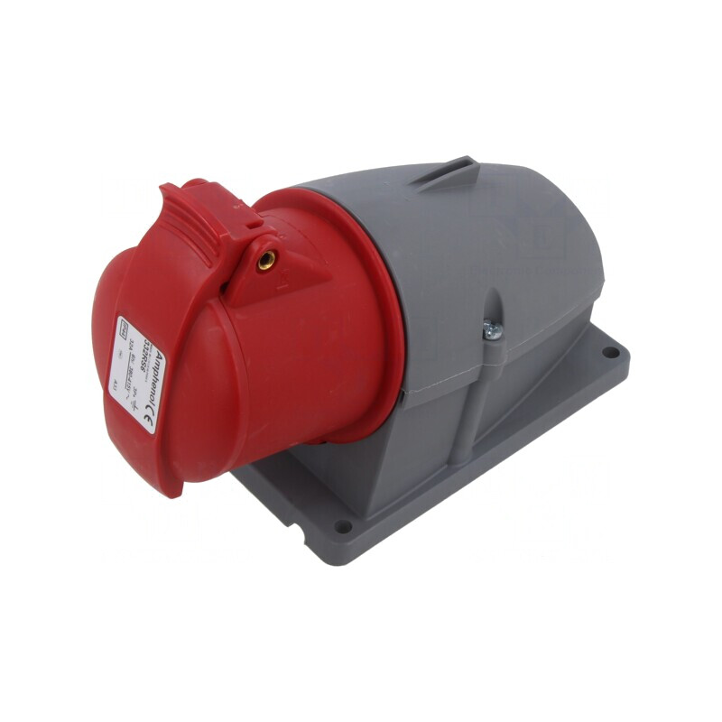 Conector Alimentare AC Trifazat Soclu Mamă IP44 | Electronic-mag.ro | Componente Electronice