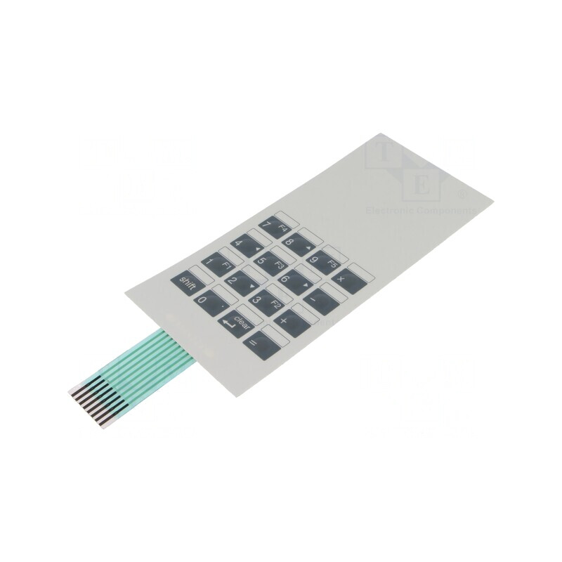 Tastatură cu Membrană 16 Butoane 71mm 2,54mm STD44-08 | Electronic-mag.ro | Componente Electronice Tastatură cu Membrană 16 Butoane 71mm 2,54mm STD44-08 | Electronic-mag.ro | Componente Electronice