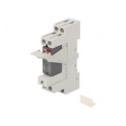 Releu intermediar SPDT 12VDC pentru șină DIN | Electronic-mag.ro | Componente Electronice