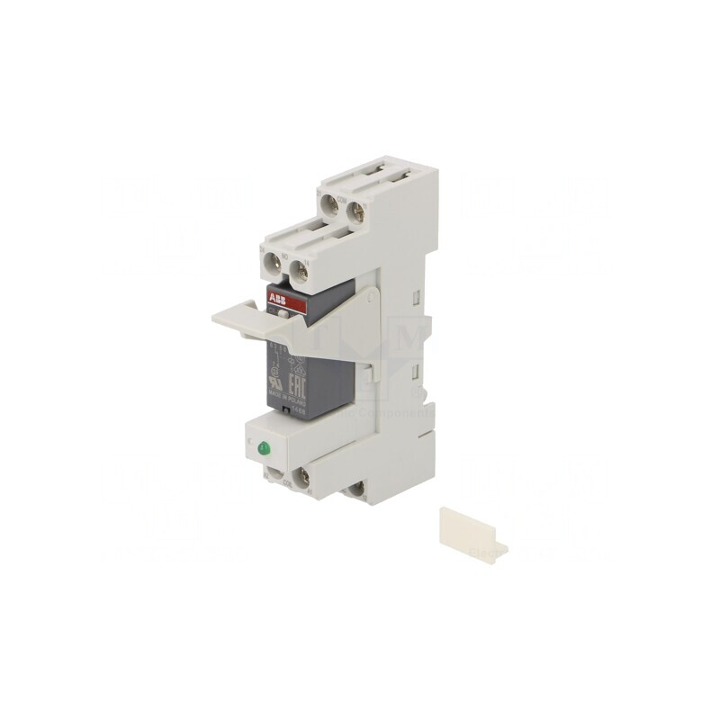 Releu intermediar SPDT 12VDC pentru șină DIN | Electronic-mag.ro | Componente Electronice