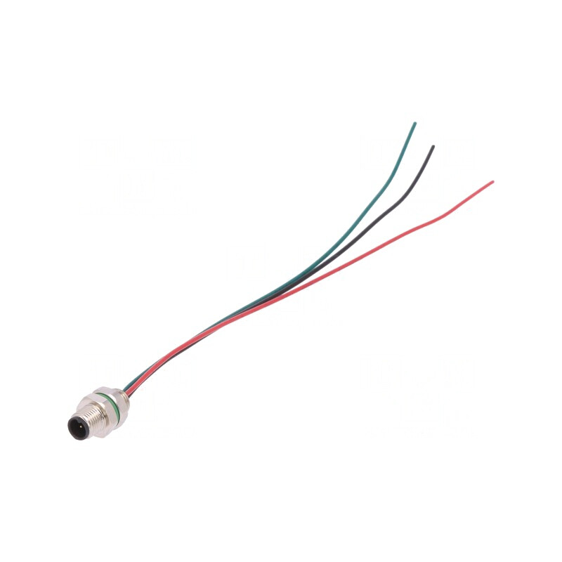 Conector M5 3PIN IP67 60V 100mm 1A | Electronic-mag.ro | Componente Electronice Conector M5 3PIN IP67 60V 100mm 1A | Electronic-mag.ro | Componente Electronice