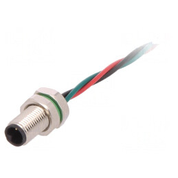 Conector M5 3 PIN IP67 60V 100mm 1A