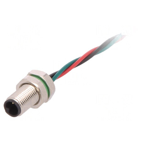 Conector M5 3 PIN IP67 60V 100mm 1A | Electronic-mag.ro | Componente Electronice