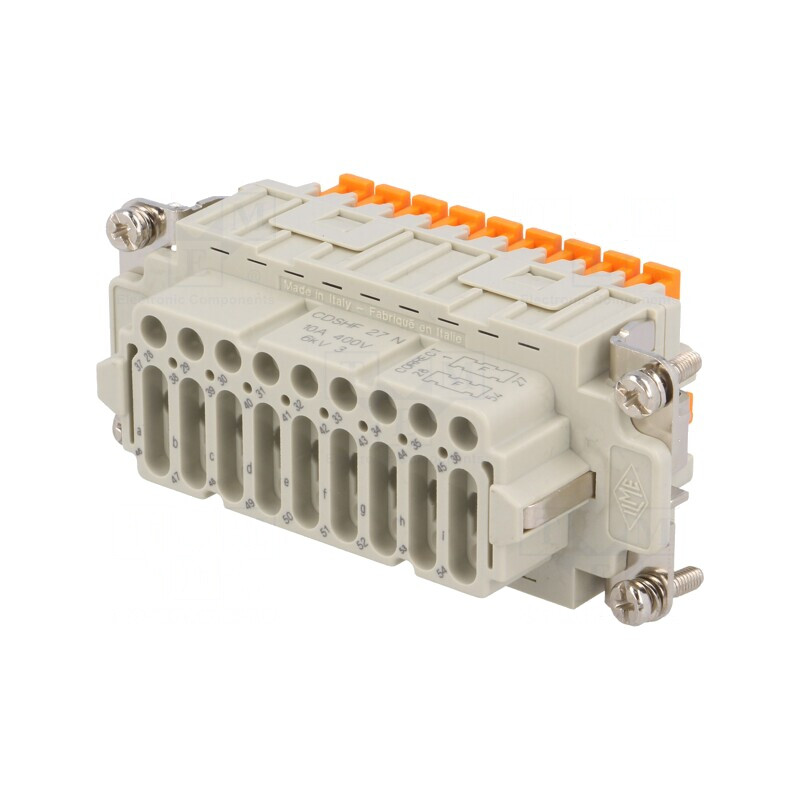Conector HDC mamă 27 pini 10A | Electronic-mag.ro | Componente Electronice
