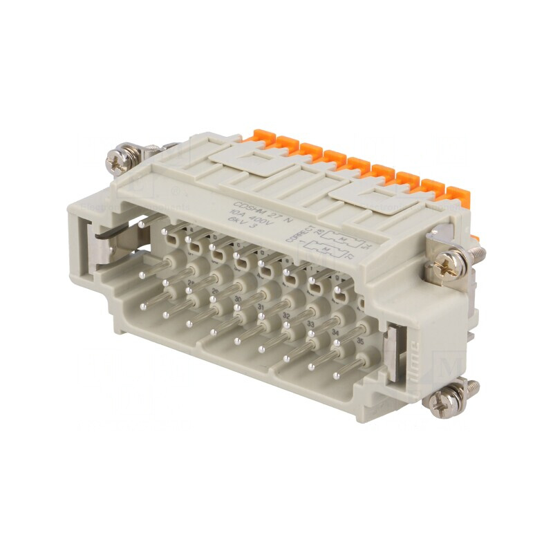Conector HDC Tată 27 PIN 10A | Electronic-mag.ro | Componente Electronice