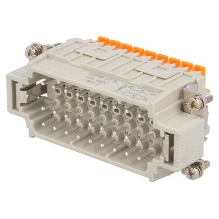 Conector HDC Tată 27 PIN 10A | Electronic-mag.ro | Componente Electronice