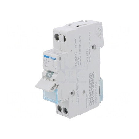 Întrerupător cu manetă 1P 230VAC 40A IP20 SFT140 | Electronic-mag.ro | Componente Electronice