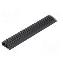 Profil Aluminiu Negru 636mm x 35mm x 18,75mm | Electronic-mag.ro | Componente Electronice