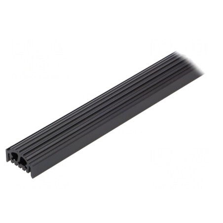 Profil Aluminiu Negru 636mm x 35mm x 18,75mm | Electronic-mag.ro | Componente Electronice