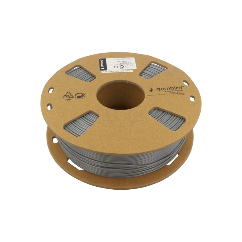 Filament PET-G 1,75mm Gri 1kg | Electronic-mag.ro | Componente Electronice Filament PET-G 1,75mm Gri 1kg | Electronic-mag.ro | Componente Electronice