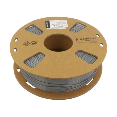 Filament PET-G 1,75mm Gri 1kg | Electronic-mag.ro | Componente Electronice