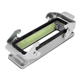 Carcasă pentru conectori HDC E24 aluminiu | Electronic-mag.ro | Componente Electronice