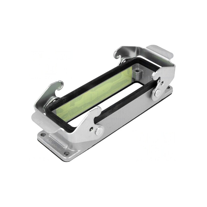 Carcasă pentru conectori HDC E24 aluminiu | Electronic-mag.ro | Componente Electronice