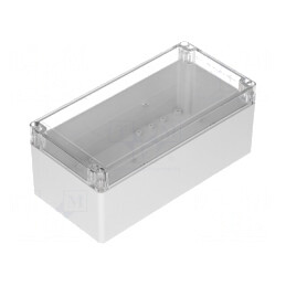 Carcasă Universală Policarbonat IP65 120x240x100mm | Electronic-mag.ro | Componente Electronice