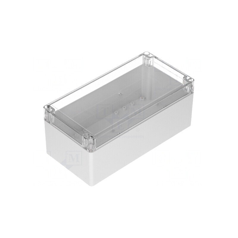 Carcasă Universală Policarbonat IP65 120x240x100mm | Electronic-mag.ro | Componente Electronice