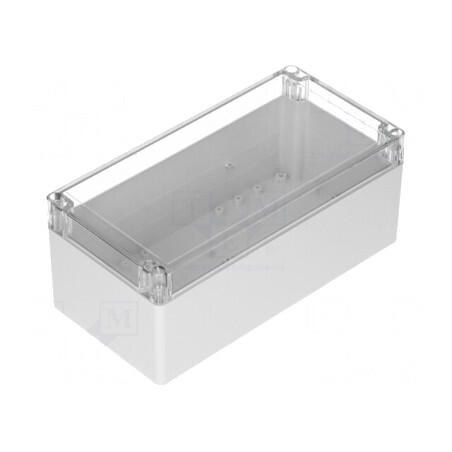 Carcasă Universală Policarbonat IP65 120x240x100mm | Electronic-mag.ro | Componente Electronice